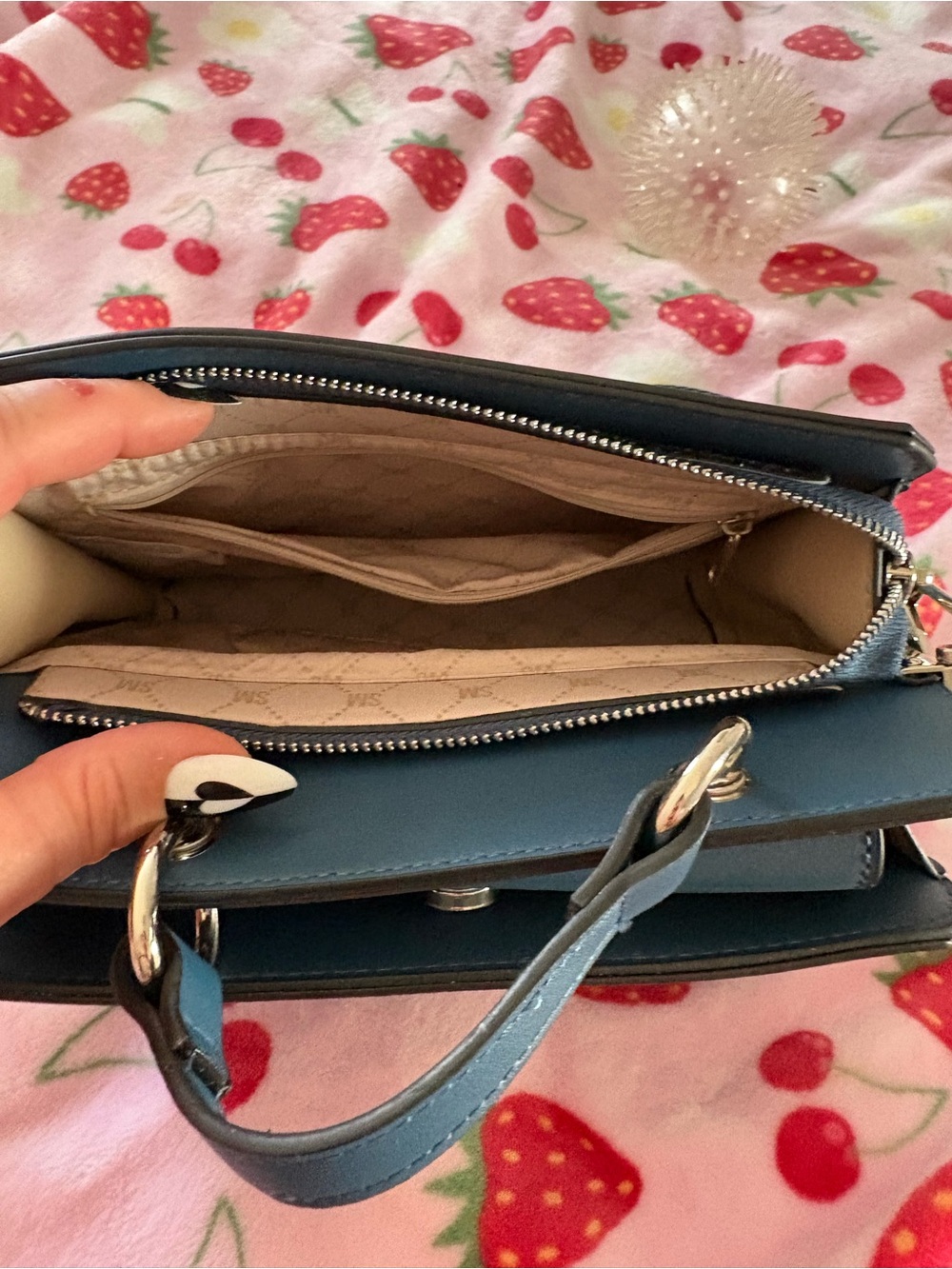 Steve Madden Navy Bevelyn - Picture 3 of 5